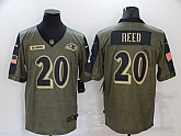 Nike Ravens 20 Ed Reed Olive 2021 Salute To Service Limited Jersey Dzhi,baseball caps,new era cap wholesale,wholesale hats